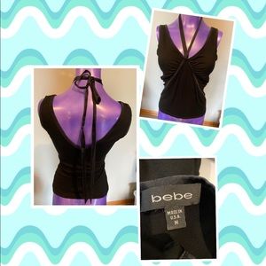 Black Bebe Top